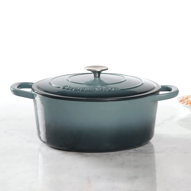 Crock-Pot Artisan 7qt Enamel Cast Iron Dutch Oven w/ Lid - Cast Iron - GBX