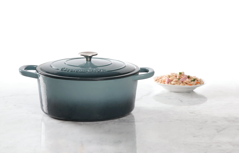 Crock-Pot Artisan 7qt Enamel Cast Iron Dutch Oven w/ Lid - Cast Iron - GBX