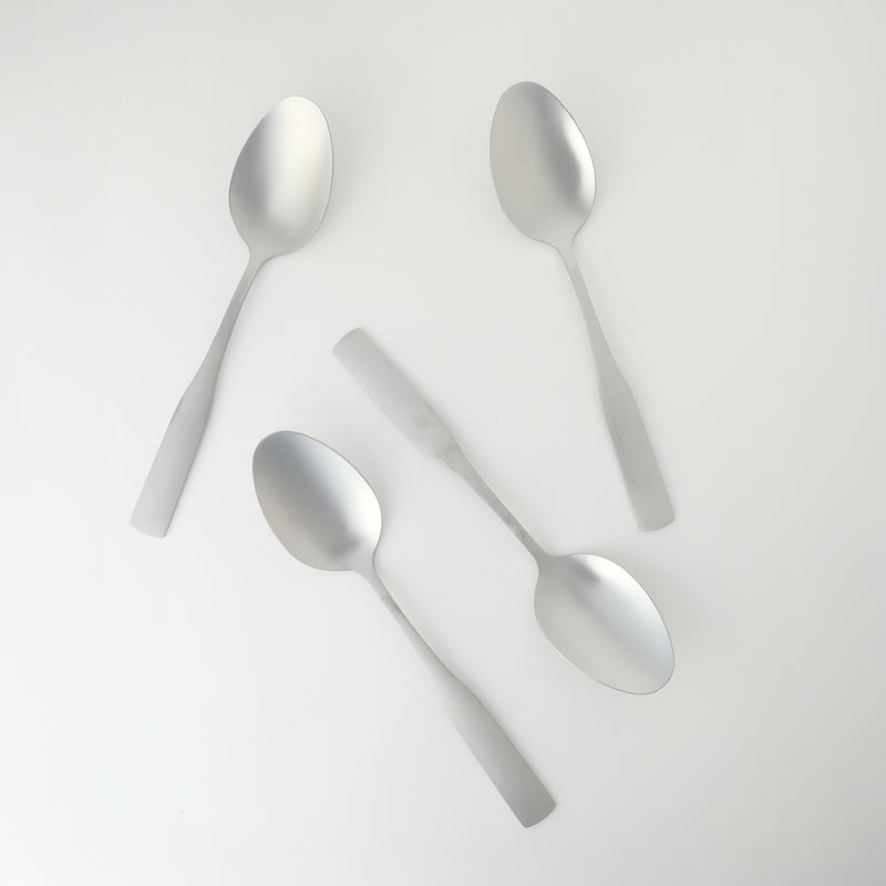 Gibson Home Classic Profile 4 Pack Dinner Spoon - Mirror Polished - Stainless Steel - Hang Tag