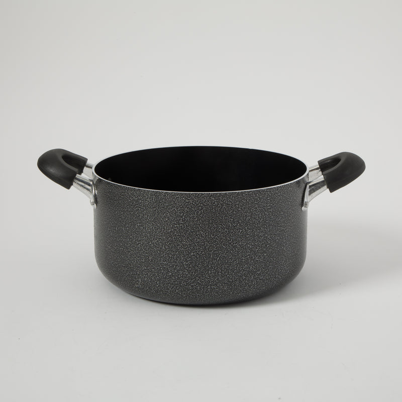 Oster Clairborne 6qt Aluminum Dutch Oven w/ Lid - Charcoal Grey - Nonstick Interior Hammered Exterior - Bakelite Handle & Knob - Shrink Wrap w/ Color Label