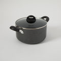 Oster Clairborne 6qt Aluminum Dutch Oven w/ Lid - Charcoal Grey - Nonstick Interior Hammered Exterior - Bakelite Handle & Knob - Shrink Wrap w/ Color Label