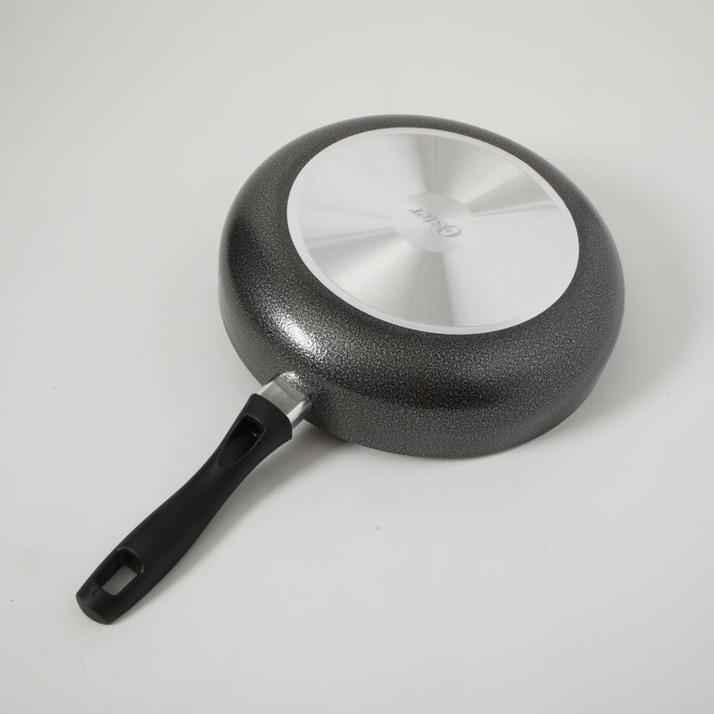Oster Clairborne 5qt Aluminum Non-Stick Sauté Pan w/ Lid - Shrink Wrap w/ Color Label