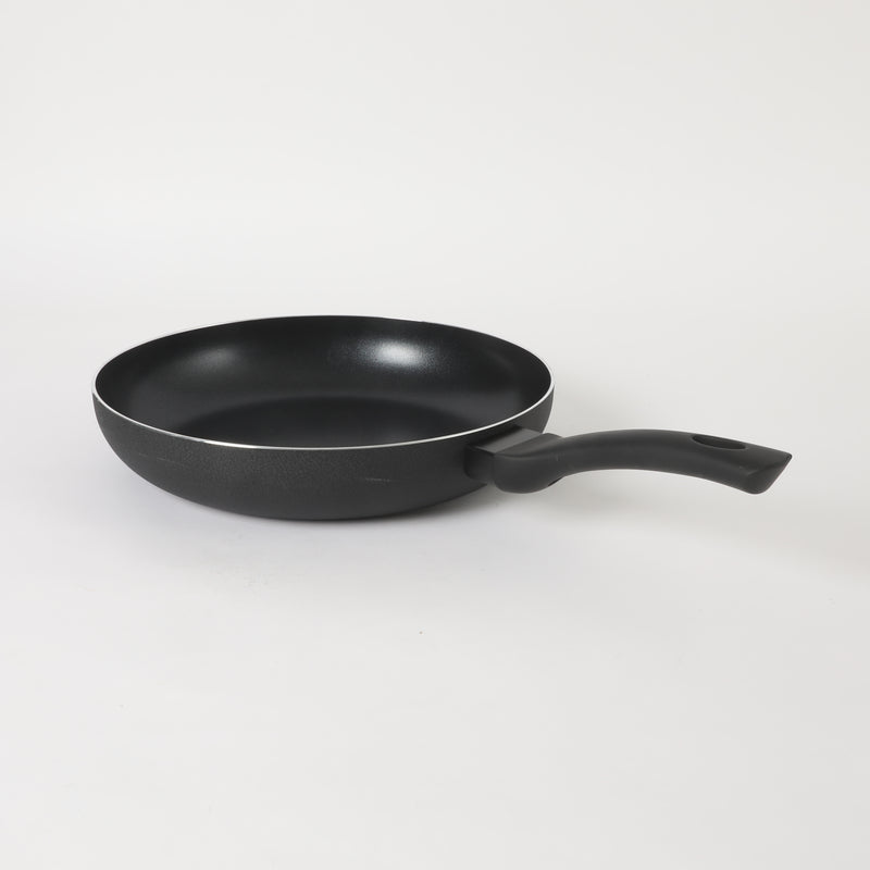 Oster Ashford 12" Aluminum Frying Pan - Black - Nonstick - Textured Exterior - Soft Touch Bakelite Handle - Color Label
