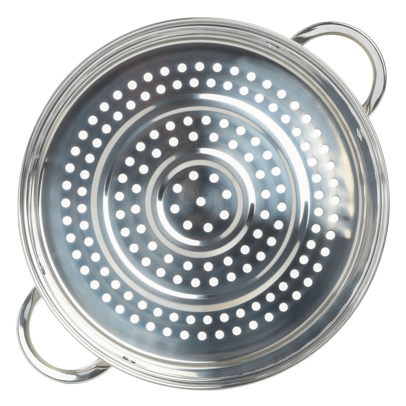 Oster Sangerfield 11" Stainless Steel Everyday Pan w/ Steamer & Lid - Encapsulated Base - Gift Box