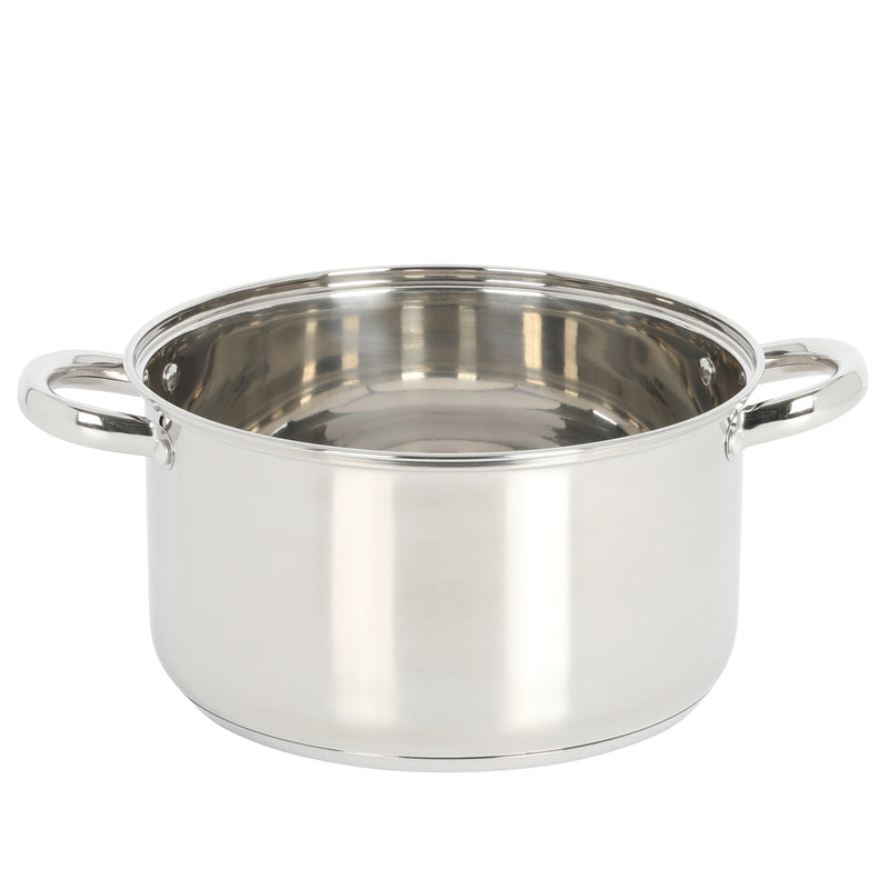 Oster Sangerfield 12 pc Stainless Steel Cookware Set w/ Kitchen Tools - Encapsulated Base - Gift Box w/ Remailer