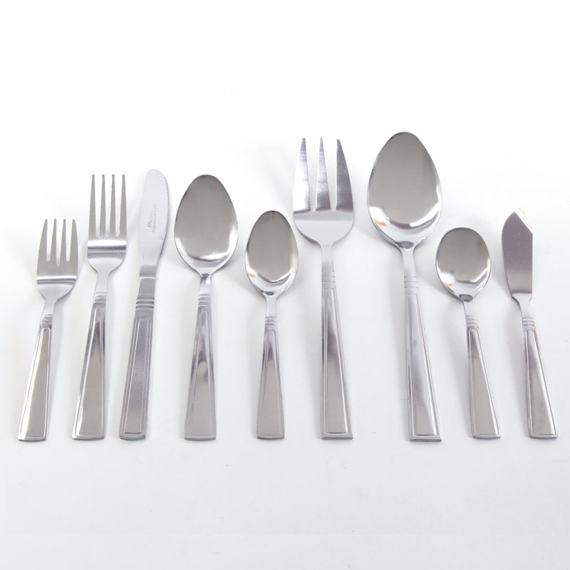 Gibson Everyday Sefton 24pc Stainless Steel Flatware Set - Gift Box