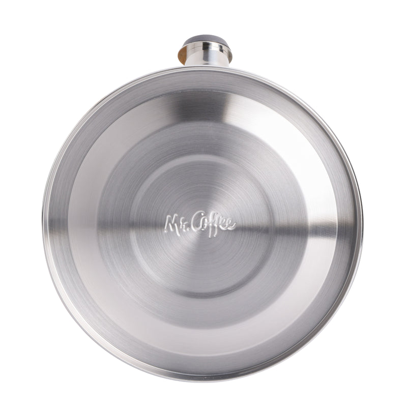 Mr. Coffee Flintshire 1.75qt Stainless Steel Tea Kettle - Nylon Handle - Gift Box