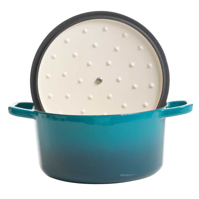 Crock-Pot Artisan 3qt Enamel Cast Iron Dutch Oven w/ Lid - Round - Gift Box