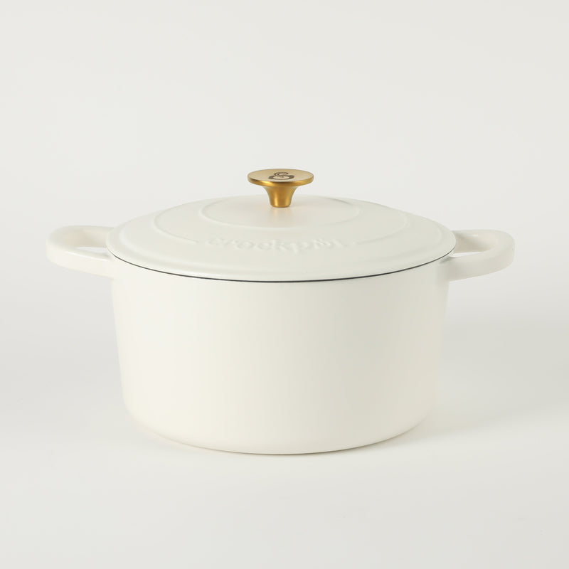 Crock-Pot Artisan 7qt Enamel Cast Iron Dutch Oven w/ Lid - Round - Gift Box w/ Remailer