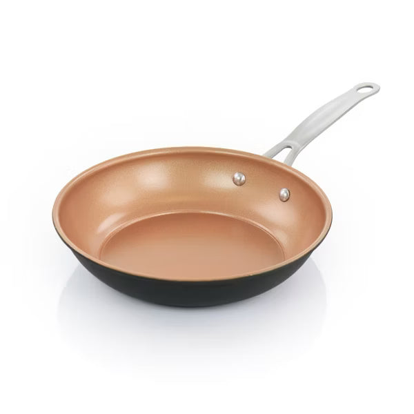 Gibson Home Chestnut 2pc 9.5" & 8" Carbon Steel Non-Stick Frying Pan - Open Stock w/ Shrink Wrap