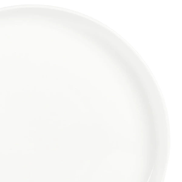 Gibson Home Snowscape 12pc Stackable Dinnerware Set - White - Fine Ceramic - Gift Box