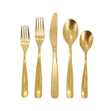 Gibson Home Hulton 20pc Stainless Steel Flatware Set - Polished - Open Window Gift Box