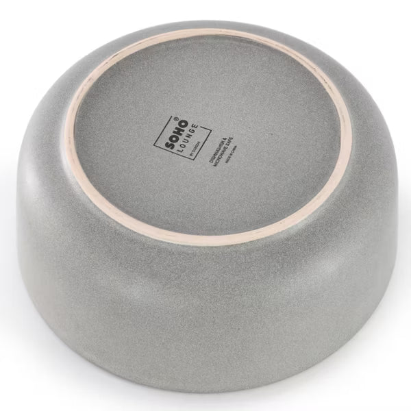 Soho Lounge Bryant Park 2pc 6" Cereal Bowl Set - Reactive Glaze - Stoneware - Color Sleeve