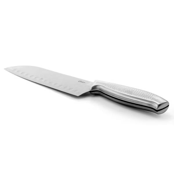 Oster Edgefield 14pc Stainless Steel Cutlery Set w/ Black Block - Brushed - Gift Box