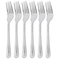 Gibson Home Tustin 6pc Stainless Steel Dinner Fork - Hang Tag