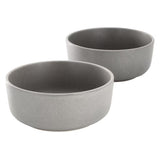 Soho Lounge Bryant Park 2pc 6" Cereal Bowl Set - Reactive Glaze - Stoneware - Color Sleeve