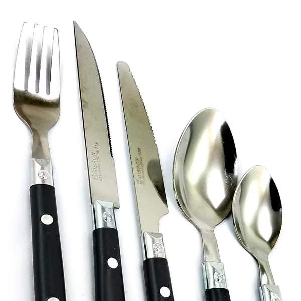 Gibson Everyday Casual Living 58pc Stainless Steel Flatware Set - PDQ