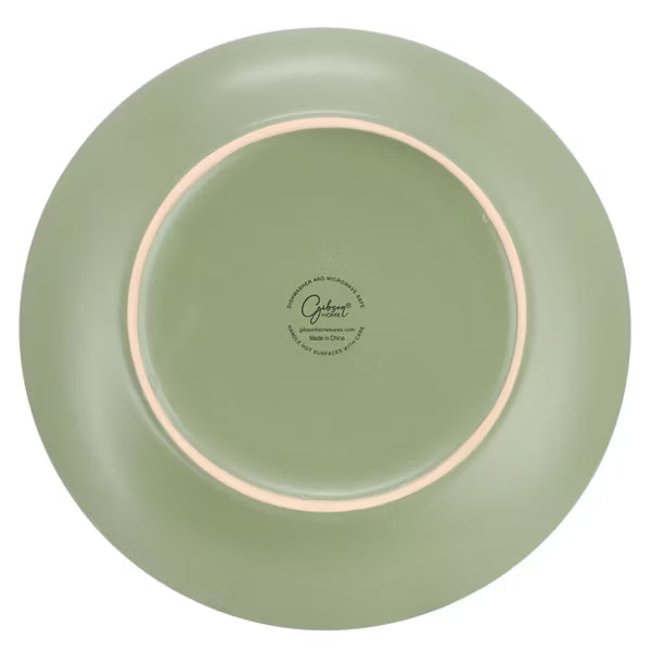 Gibson Home Everyday Plus 12pc Dinnerware Set - Semi Matte - Solid Color - Stoneware - Gift Box