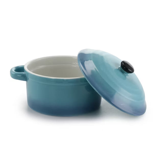 Crock-Pot Pembury 9.6oz Casserole w/ Lid in PDQ - 3 Assorted Colors - Solid Color - Stoneware - PDQ