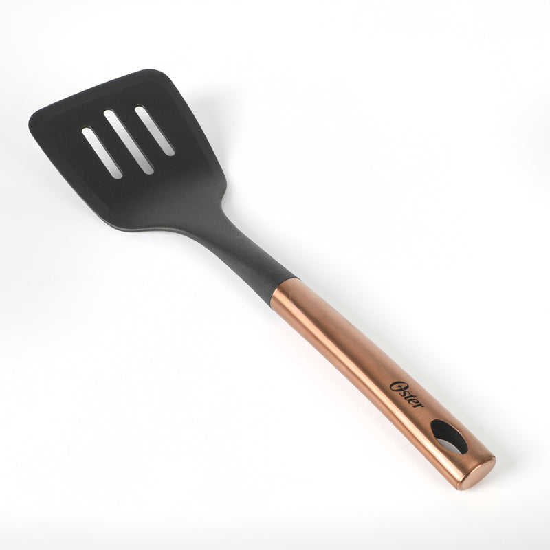 Oster Baldwyn 5pc Nylon Kitchen Tools - Rose Gold Stainless Steel Handle - Gift Box
