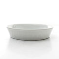 Our Table Simply White 9.5" x 2.25" Porcelain Pie Plate - Open Stock w/ UPC Label