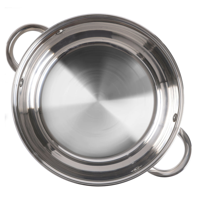 Oster Sangerfield 6qt Stainless Steel Casserole w/ Steamer Insert and Lid - Gift Box