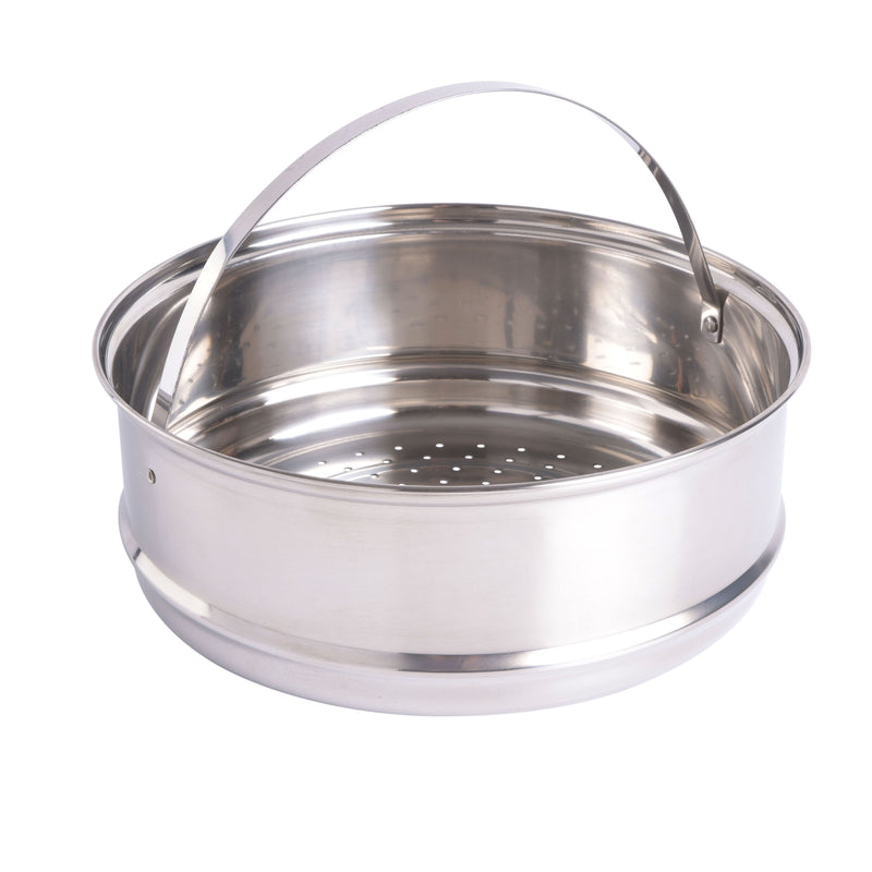 Oster Sangerfield 6qt Stainless Steel Casserole w/ Steamer Insert and Lid - Gift Box