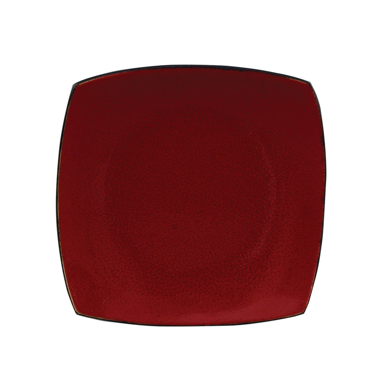 Soho Lounge 16pc Dinnerware Set - Soft Square - Reactive - Stoneware - GBX