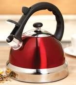 Mr. Coffee Claredale 1.9qt Stainless Steel Tea Kettle - Nylon Handle - Gift Box
