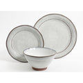 Gibson Elite Terranea 12pc Dinnerware Set - Reactive - Terracotta - GBX - White