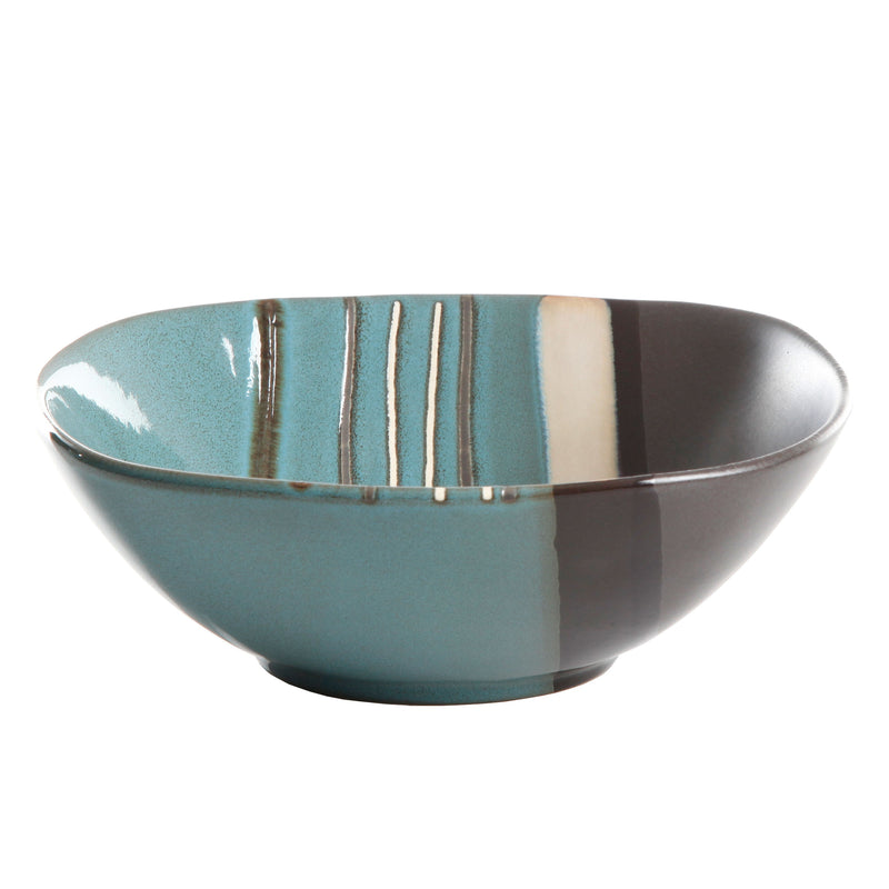 Better Homes & Gardens Bazaar Teal 16pc Stoneware Dinnerware Set - Factory Remailer