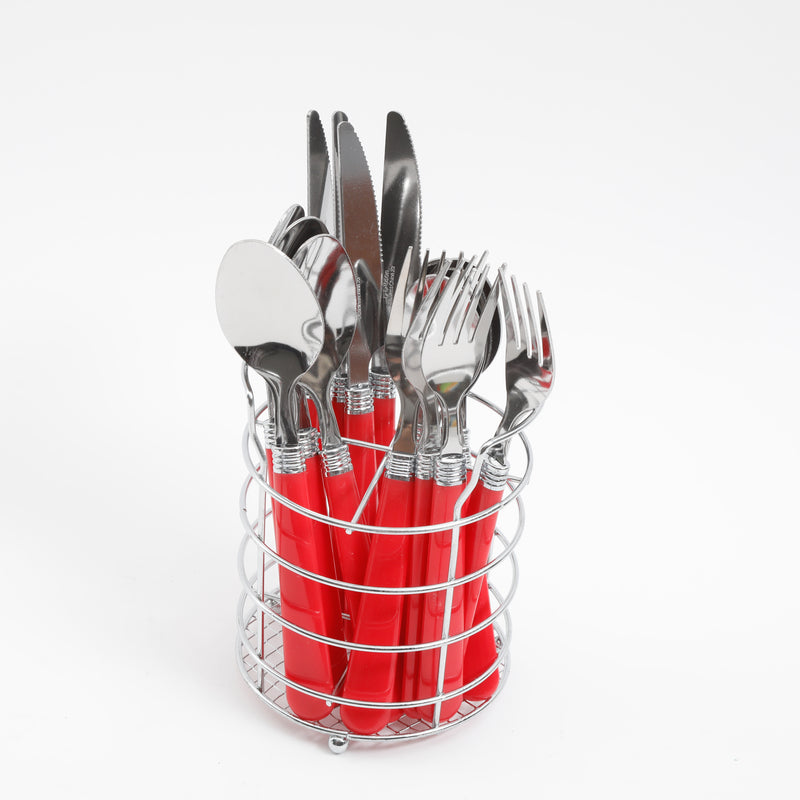 Gibson Everyday Sensations 16pc Stainless Steel Flatware Set - Gift Box w/ PVC Bag