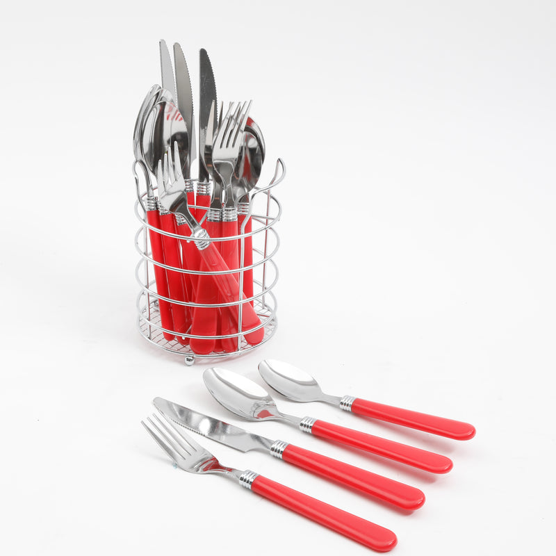 Gibson Everyday Sensations 16pc Stainless Steel Flatware Set - Gift Box w/ PVC Bag