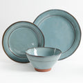 Gibson Elite Terranea 12pc Dinnerware Set - Reactive - Terracotta - GBX - Teal