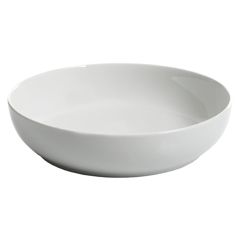 Gibson Home Great Essentials 2pc 8.5" Dinner Bowl Set - White - Fine Ceramic - 4-Way Color Sleeve