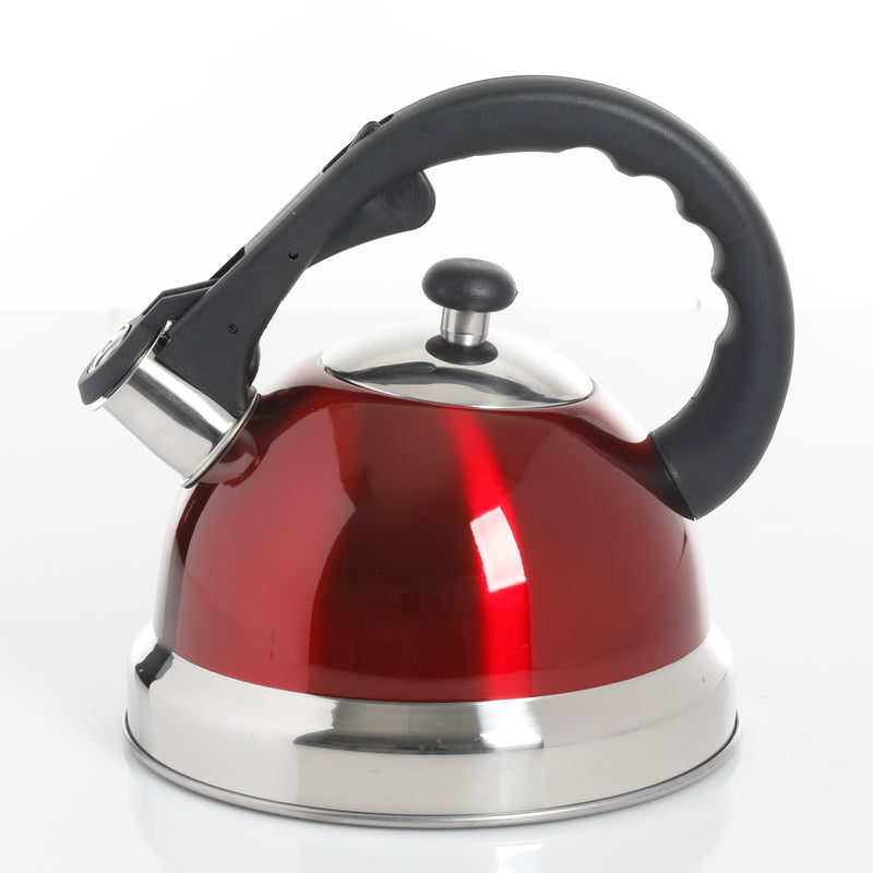Mr. Coffee Claredale 1.9qt Stainless Steel Tea Kettle - Nylon Handle - Gift Box